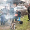 1майские шашлыки у Максима Октября на даче
